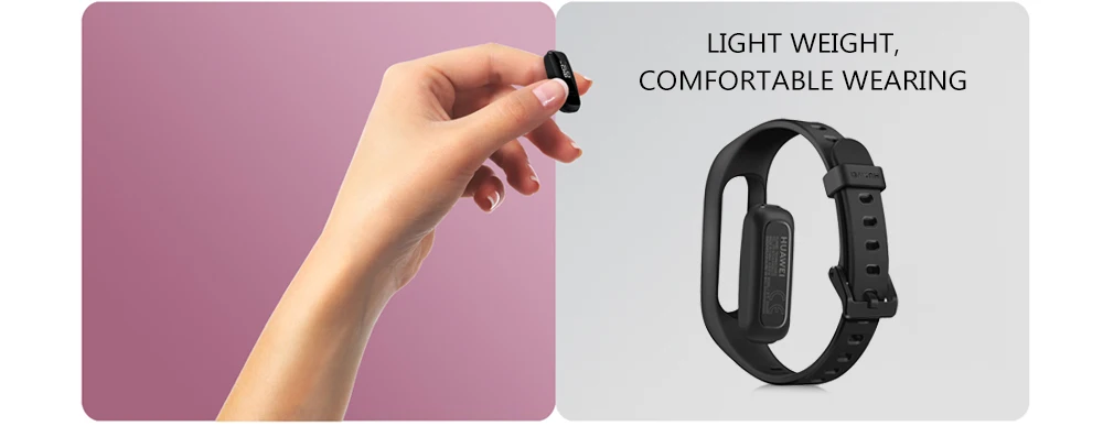 huawei Band 3e Running Genius умный Браслет Шагомер 50 м водонепроницаемый башмак-пряжка трекер сна сообщение напоминание