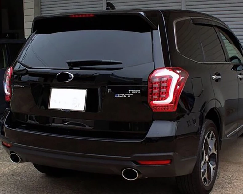 HLC автомобильный Стайлинг задний фонарь для Subaru Forester 2013 задний светильник s полный светодиодный задний светильник DRL+ тормоз+ Парк+ сигнал