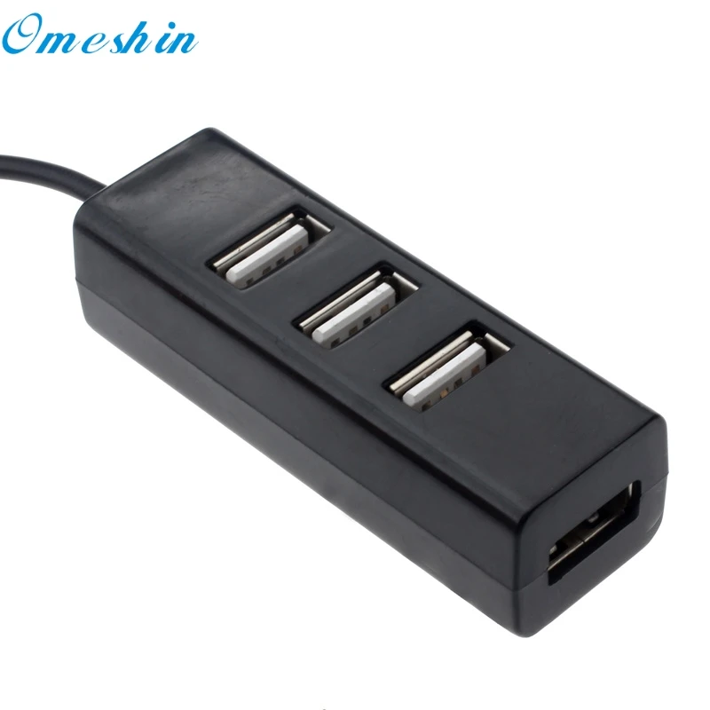 4-Порты и разъёмы разветвитель адаптер мини-usb 2,0 Hi-Скорость адаптер для ПК компьютер 60315