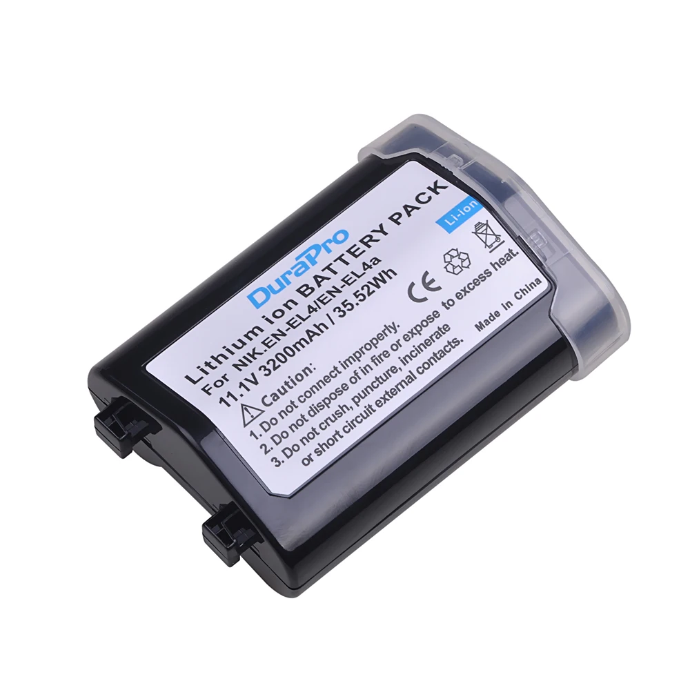 1 шт. 3200 мА/ч, EN-EL4 RU EL4 EN-EL4a ENEL4a Перезаряжаемые Li-Ion Батарея Akku для Nikon D2H D2Hs D2X D2Xs D3 D3S F6 MH-21 камеры