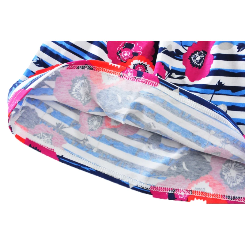 Коллекция 2017 года комплект одежды для маленьких девочек летняя футболка с