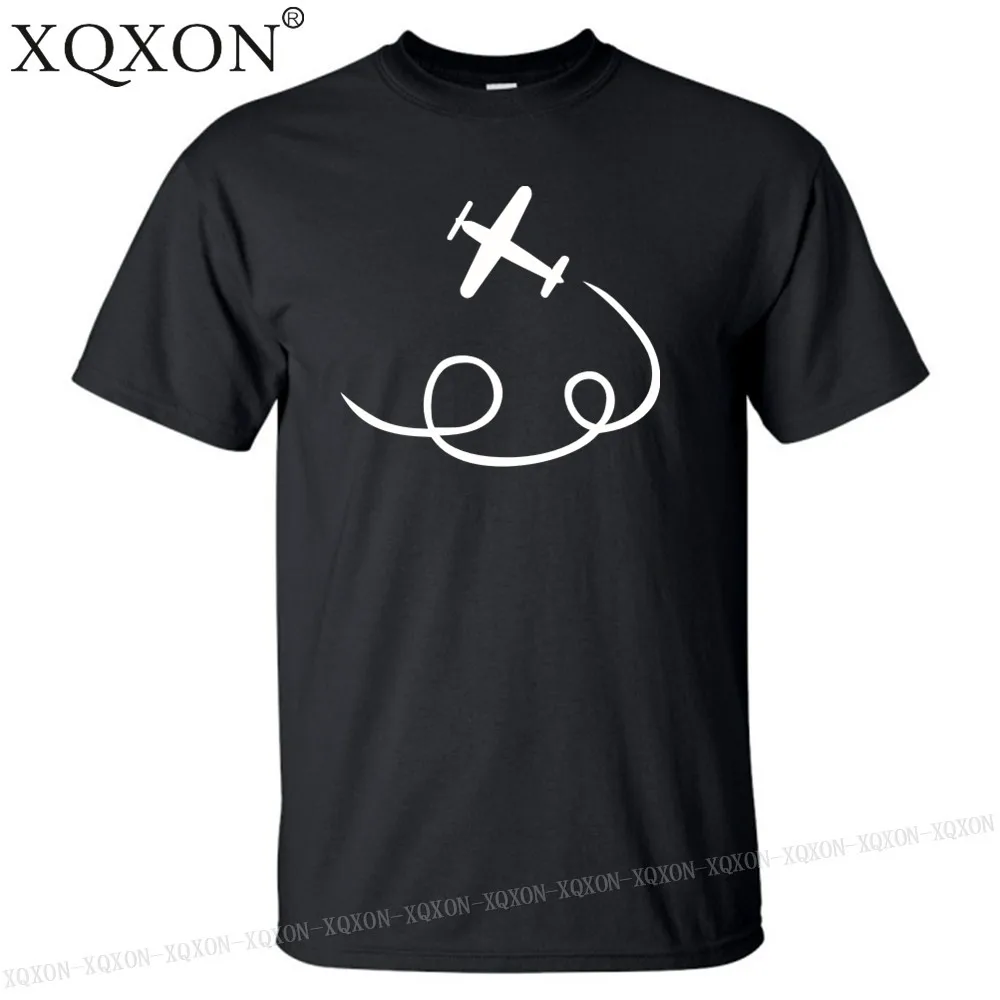 

New-personality airplane design summer new man cotton t shirt hot sale men t-shirt tee tops K47