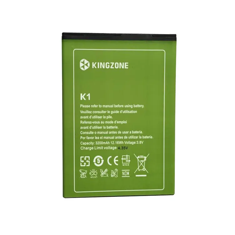 

Original battery for KingZone k1 smartphone 3.8V 3200mAh