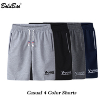 Pantalones Bolubao-pantalones cortos con cordones casuales para hombre...