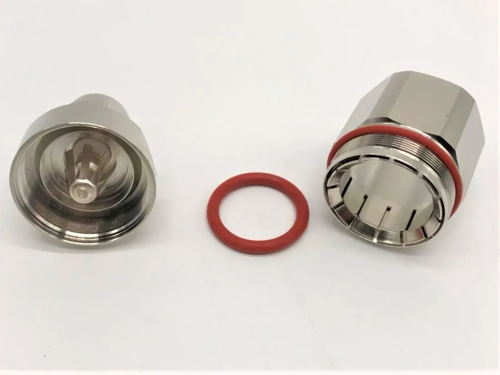 Коаксиальный разъем L16 N из чистой меди 1 шт. типа для 50-22 7/8 кабеля подачи
