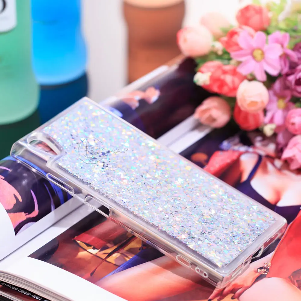 Жидкий чехол для sony Xperia XA1 Ultra G3212 G3221 с динамическим зыбучим песком и блестящими звездами, мягкий чехол для XA 1 Ultra XA1Ultra