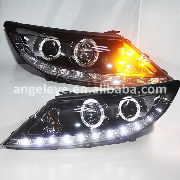 

2009-2013 Year For KIA Sportage R LED Angel Eyes Head Lamps LD