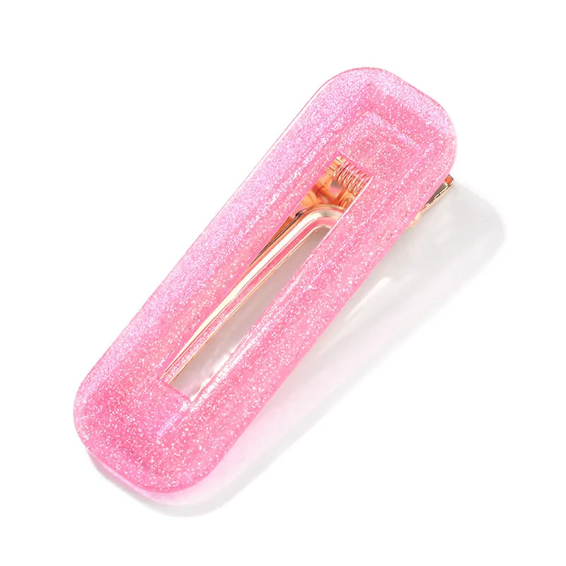 Акриловые ацетатные серьги кислотного цвета заколка для волос Ювелирный Набор