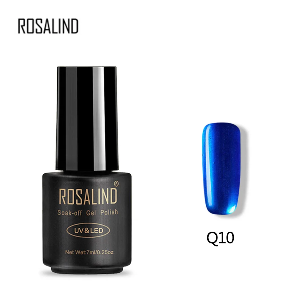 1 бутылка 7 мл ROSALIND LED УФ гель для ногтей отмачиваемый лак маникюра|Лак ногтей| |
