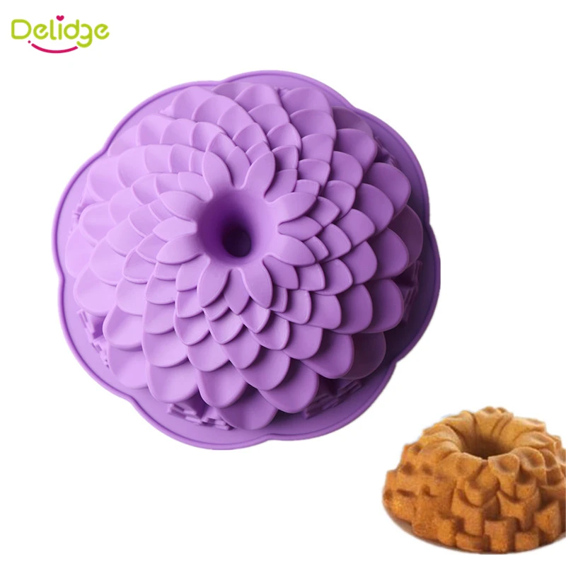 1 шт. силиконовая форма для торта с хризантемами ромашками хлеба подсолнечника