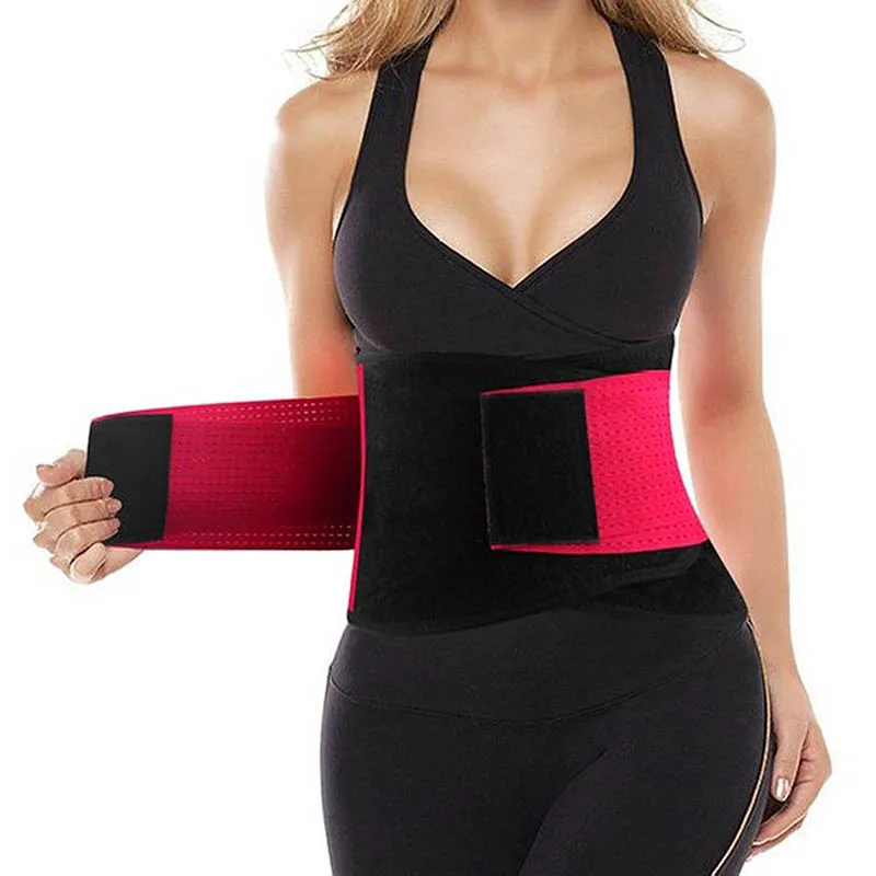 

Back Waist Support Trainer Belt for Women And Men Sports Slimming Body Shaper Belly Belt Neoprene Lumbar Waist Support Corset