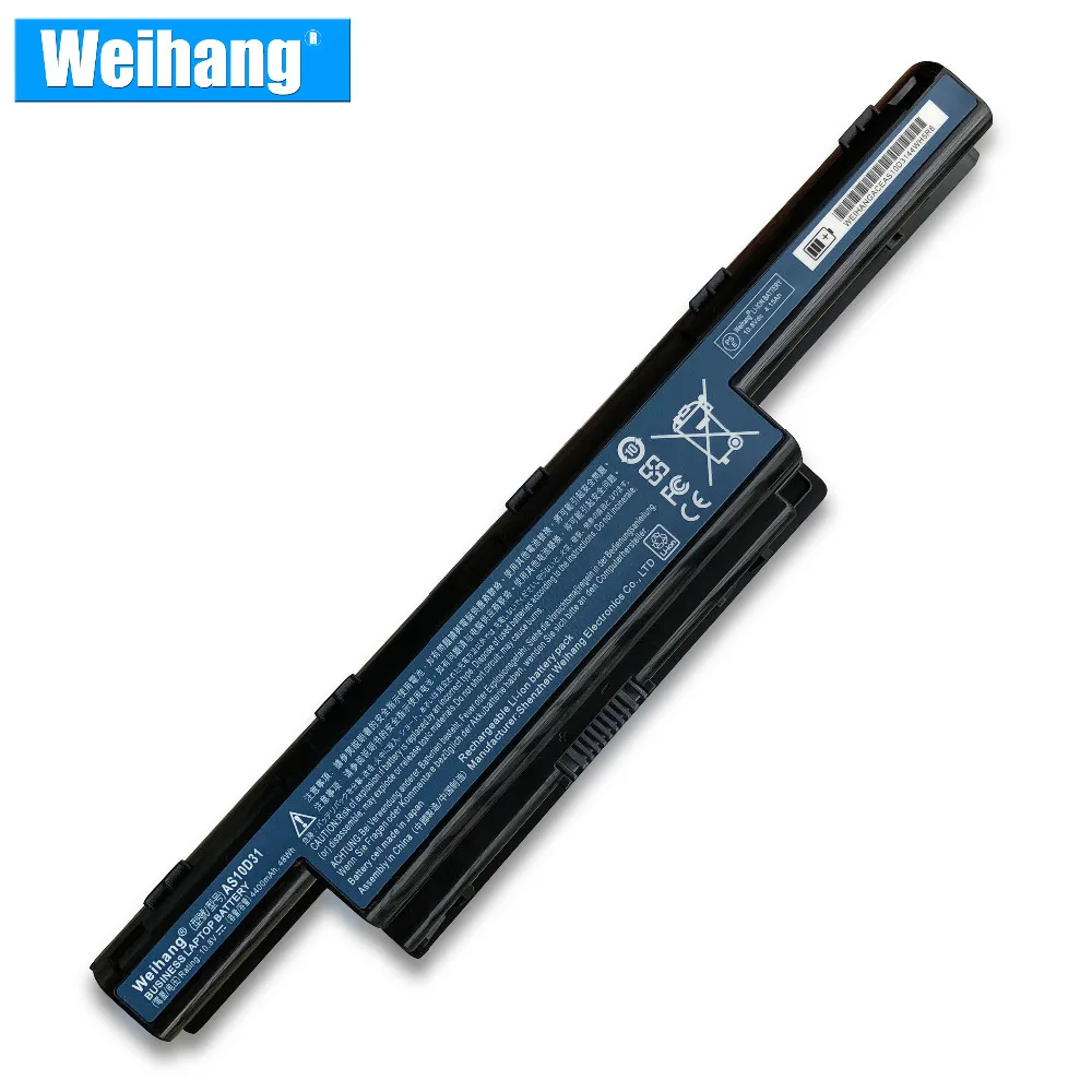 Korea Cell 4400mAh Weihang Battery For Acer Aspire 4741 5551 5552 5551G 5560 5560G 5733 5733Z 5741G AS10D31 AS10D71 AS10D75 5750 |