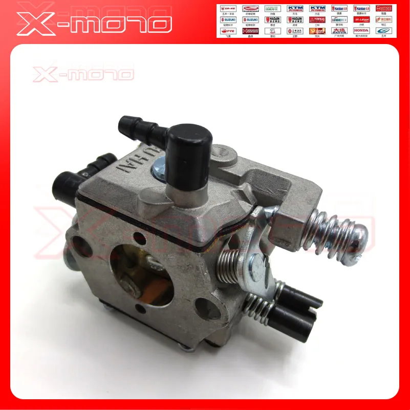 Карбюратор для цепной пилы 45cc 52cc 58cc карбюратор 4500 5200 5800 2 тактный двигатель