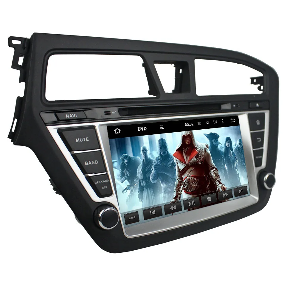 KLYDE 8 ядер &quot2 Din Android 0 автомобильный мультимедийный плеер для Hyundai I20 2014 2015 DVD 32 ГБ