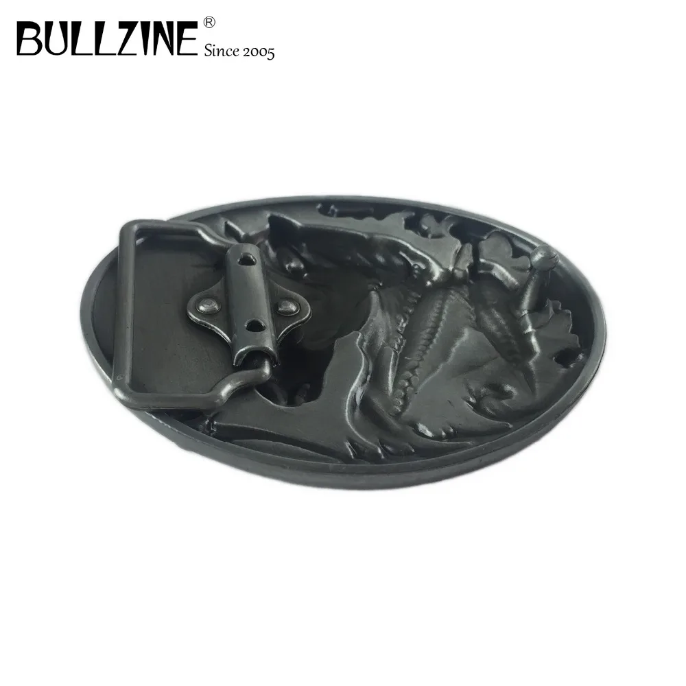 Bullzine горячая Распродажа западные лошадиного меха металлические пряжки ремня с