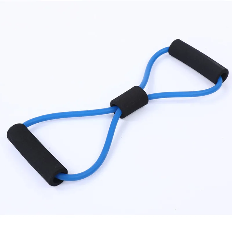 CRUSHONU 8 Word Chest Fitness Gum Rubber LOOP Latex Resistance Equipment Stretch Yoga Training Crossfit Elastic Band | Спорт и