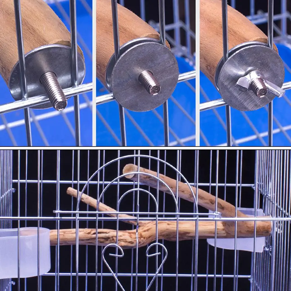 Деревянная палка для птиц домашних животных попугаев перца птичьей клетки