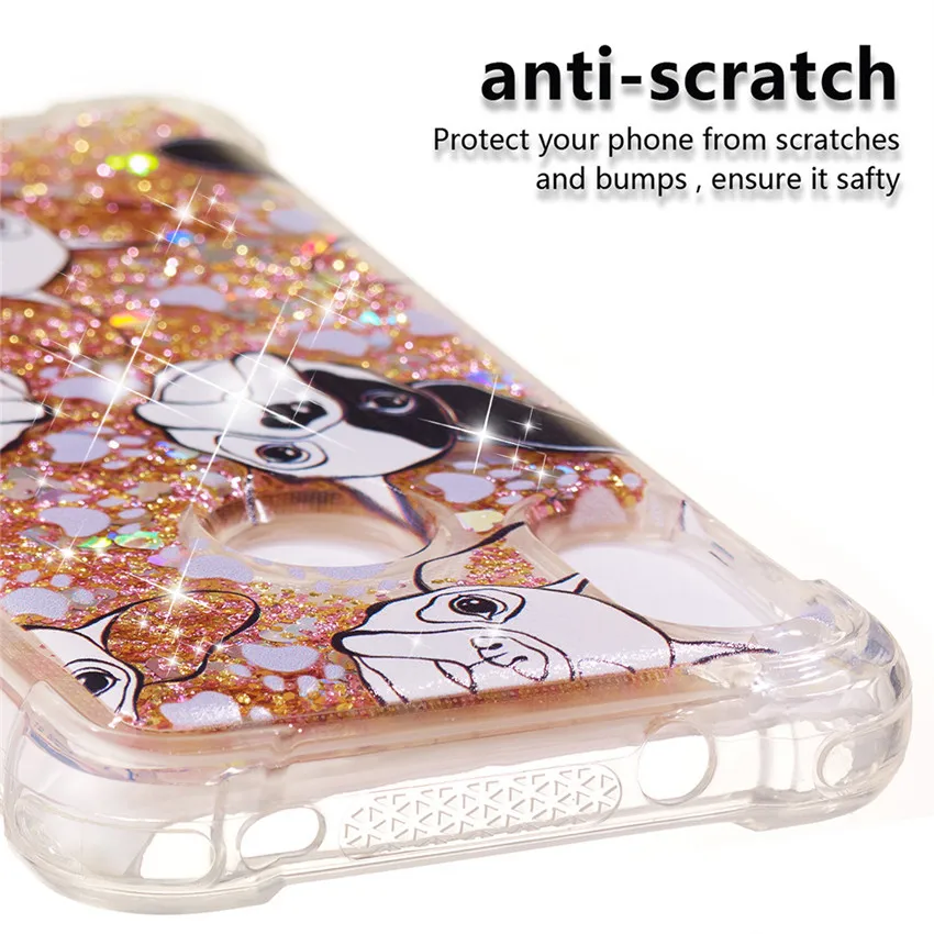 Case for Xiaomi Mi A2 Lite 5x A1 Redmi S2 Y2 Y1 6 6a Note 4 4x 5 Pro 5a Prime Plus Ultra Hybrid Silicone Glitter Quicksand Cover |