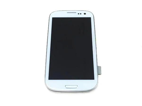 ЖК-дисплей с сенсорным датчиком в сборе и рамкой для Samsung Galaxy S III I9300 | Мобильные