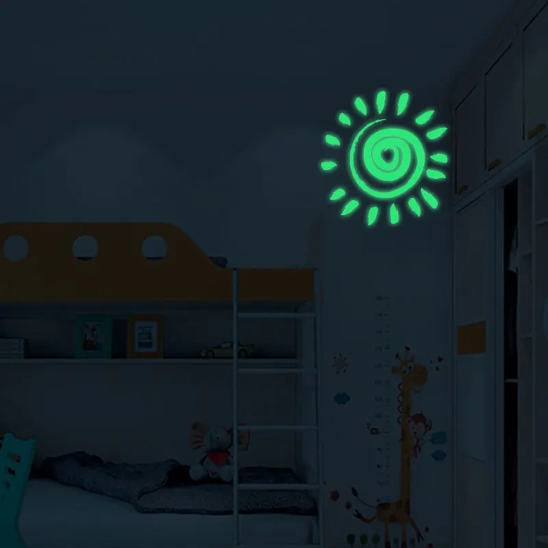 Флуоресцентная Наклейка на стену для детской комнаты 1 шт.|sticker for kids room|stickers forsun