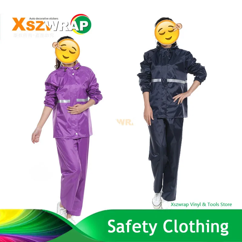 Impermeable Raincoat Women/Men Suit Outdoor Women Hood Motorcycle Reflector Camping Fishing Rain Gear Poncho | Автомобили и