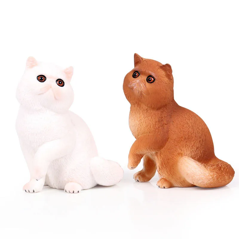 Яндекс 3D LPs Land животные 7 см ПВХ Кошка модель мини персидская кошка Коллекция