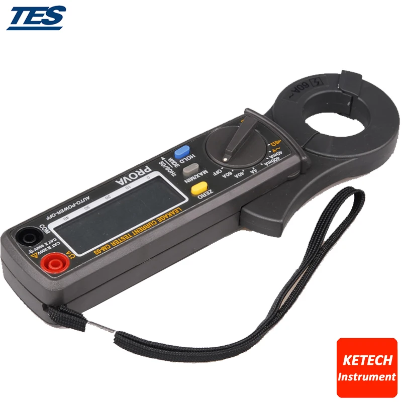

Leakage Current Tester Clamp Meter Large Conductor Diameter (30mm) CM03
