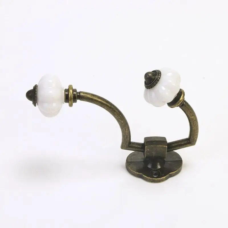 1 комплект Антикварные Двери спальни Крючки вешалка крючок для одежды пальто