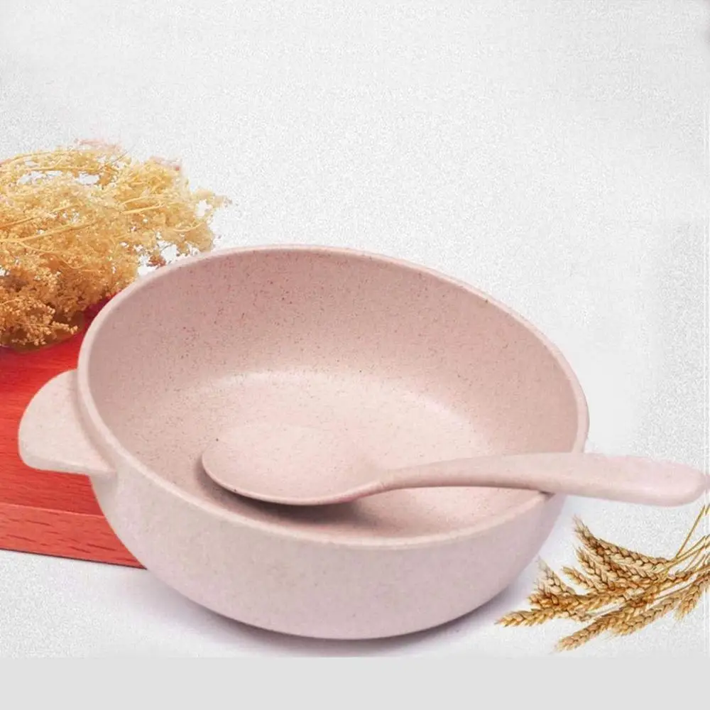 Здоровая Пшеничная солома пластиковый Noddle рис/суп/Попкорн/Фруктовый салатник