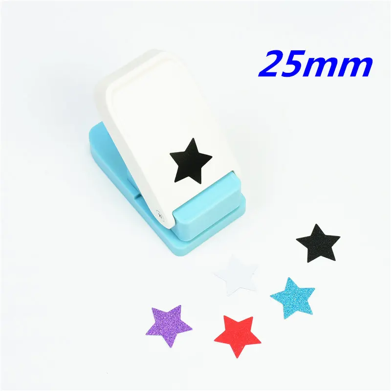 25mm star 25-38 мм Дырокол плотная бумага пробойник ПВХ дырокол для скрапбукинга ремесло perfurador diy Дырокол поздравительная открытка - Цвет: 25mm star