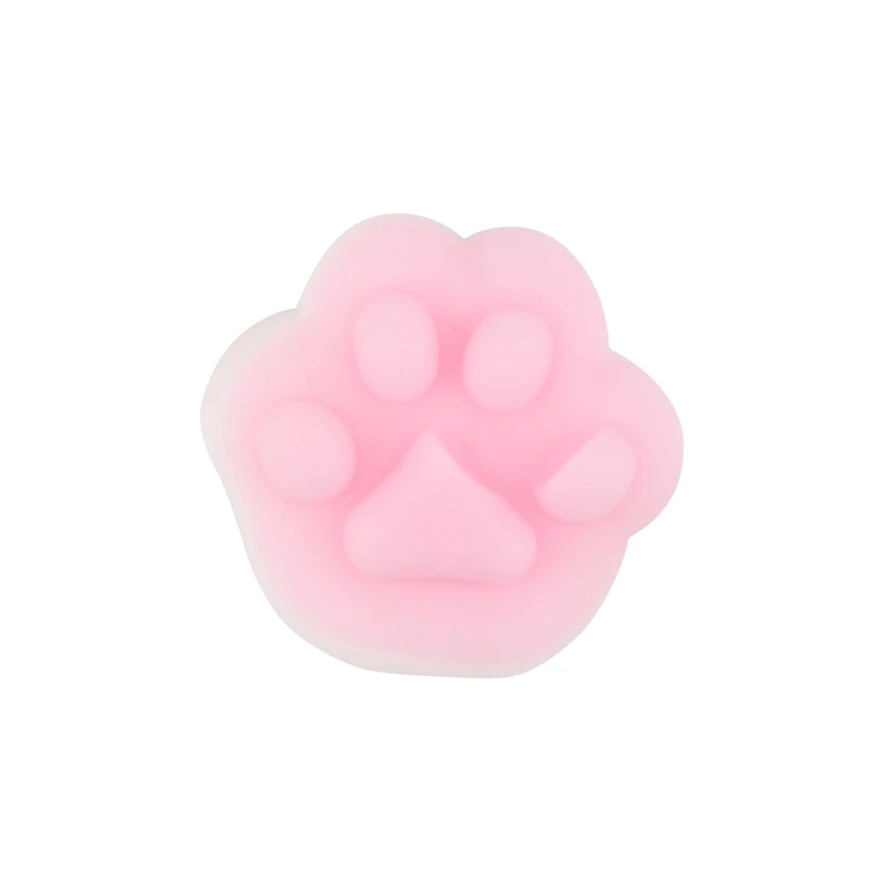 Pink cat claw Мягкая игрушка милое животное антистрессовый мяч декомпрессионный липкий устраняет домашних животных Забавный подарок для снятия стресса для детей и взрослых игрушки - Цвет: Pink cat claw