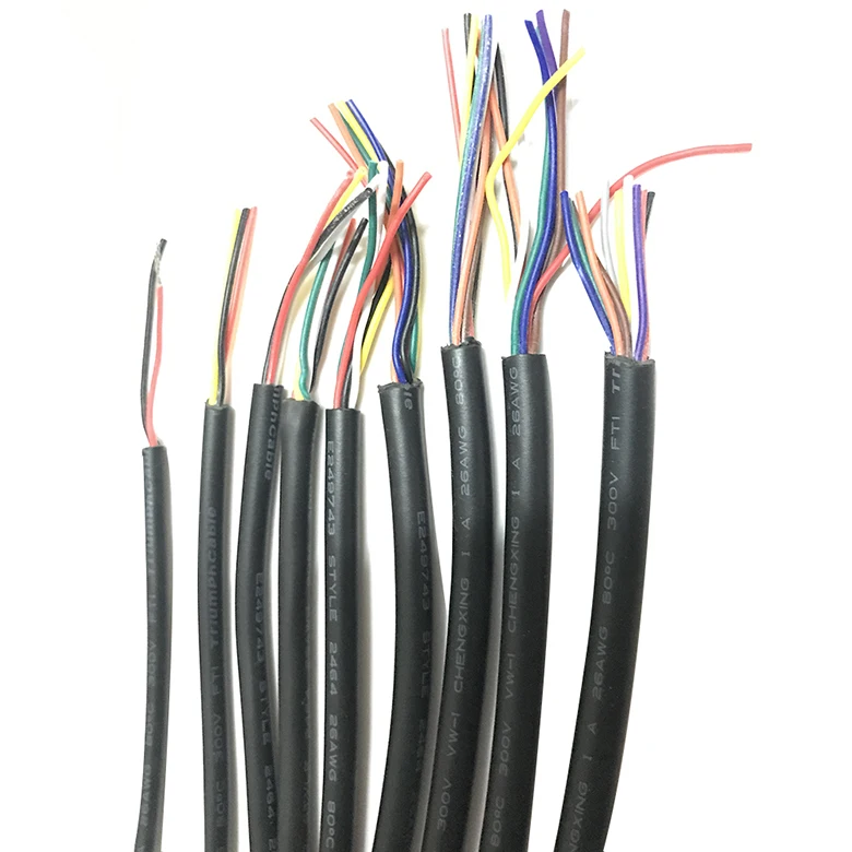 10 м оболочка провода 26AWG оловянный бескислородный медный кабель 2 ядра 3 4 5 6 7 8 9 10 core Diy кабель передачи данных сигнальная линия зарядки