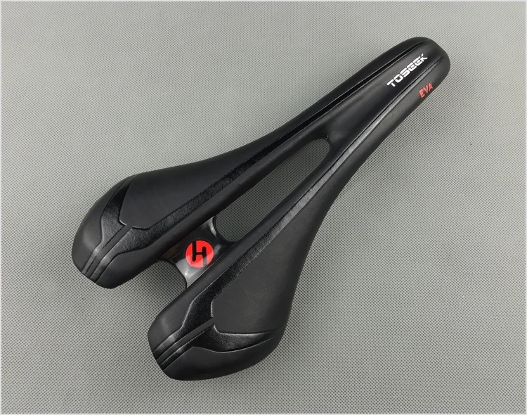 Новый TOSEEK удобный дорожный/седло горного велосипеда велосипед PU + EVA черный цвет
