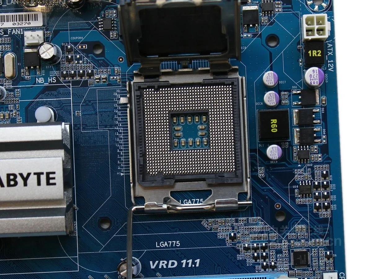 Материнская плата GIGABYTE GA-P43-ES3G для настольных ПК P43 с разъемом LGA 775 для Core 2 Pentium D DDR2 16G ATX оригинальная P43-ES3G материнская плата
