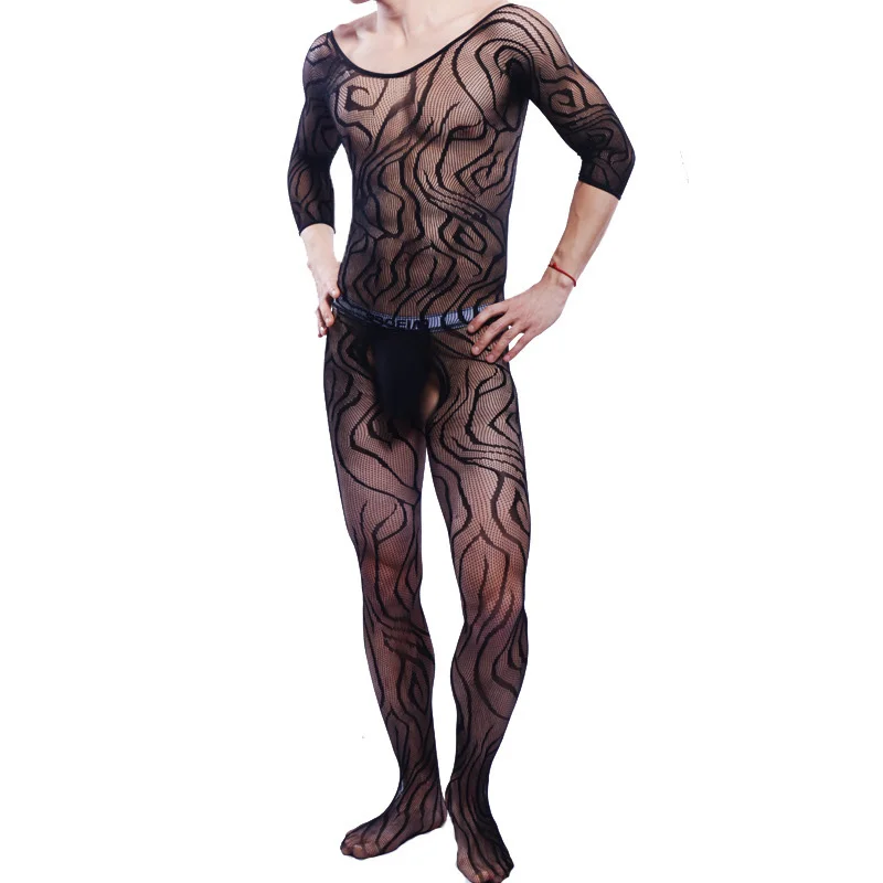 

new hot sexy body lingerie sexy hot erotic bodystocking for men open crotch erotic underwear sexy lingerie mens bodysuit