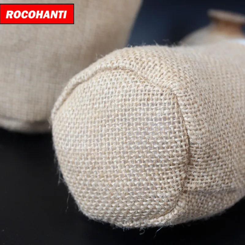 Маленькие зернистые мешки с круглым дном 10х джутовый мешок для риса хлопковая