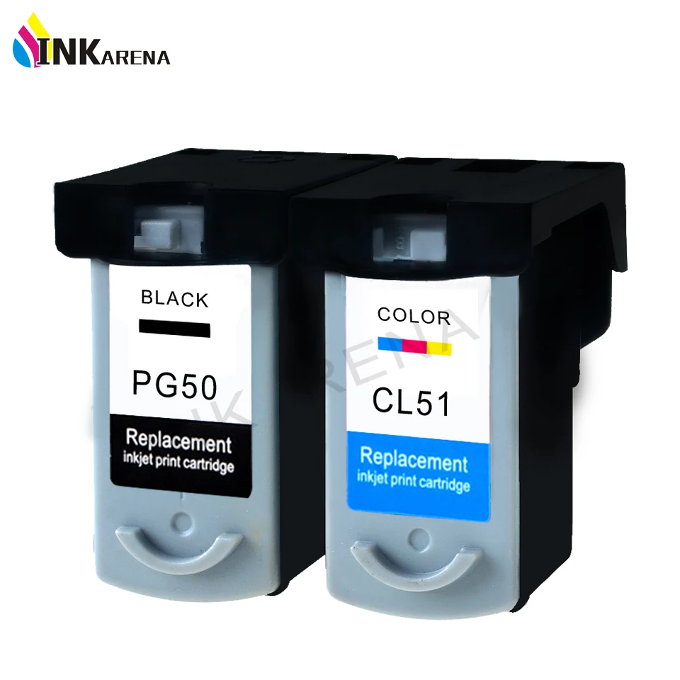 PG-50 CL-51 чернильный картридж для Canon PG50 CL51 Pixma iP2200 iP6210D iP6220D MP150 MP160 MP170 MP180 MP450 MP460 MX310