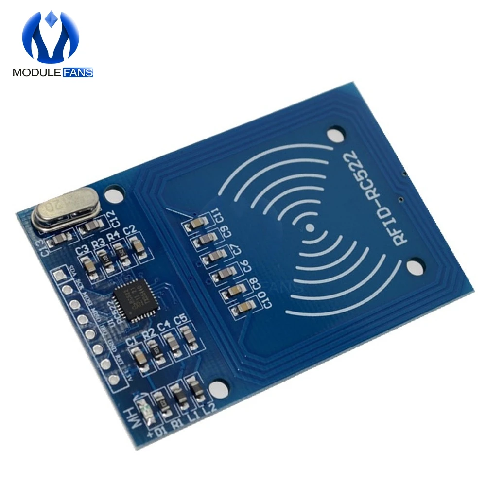 10 шт. MFRC-522 RC-522 RC522 RFID IC беспроводной модуль для Arduino SPI писатель считыватель IC карты Бесконтактный модуль