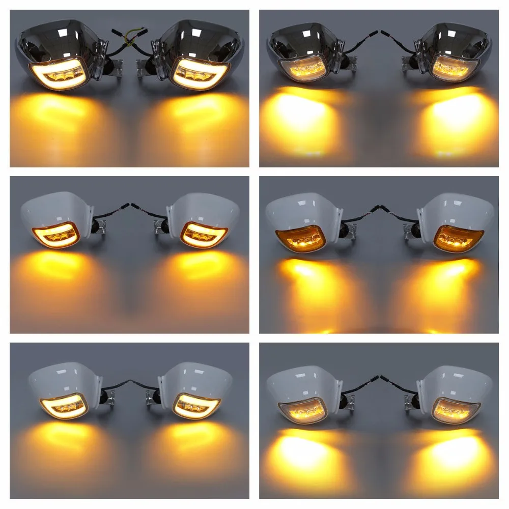 Мотоциклетное зеркало заднего вида с указателем поворота для Honda Goldwing GL1800 2001 2017