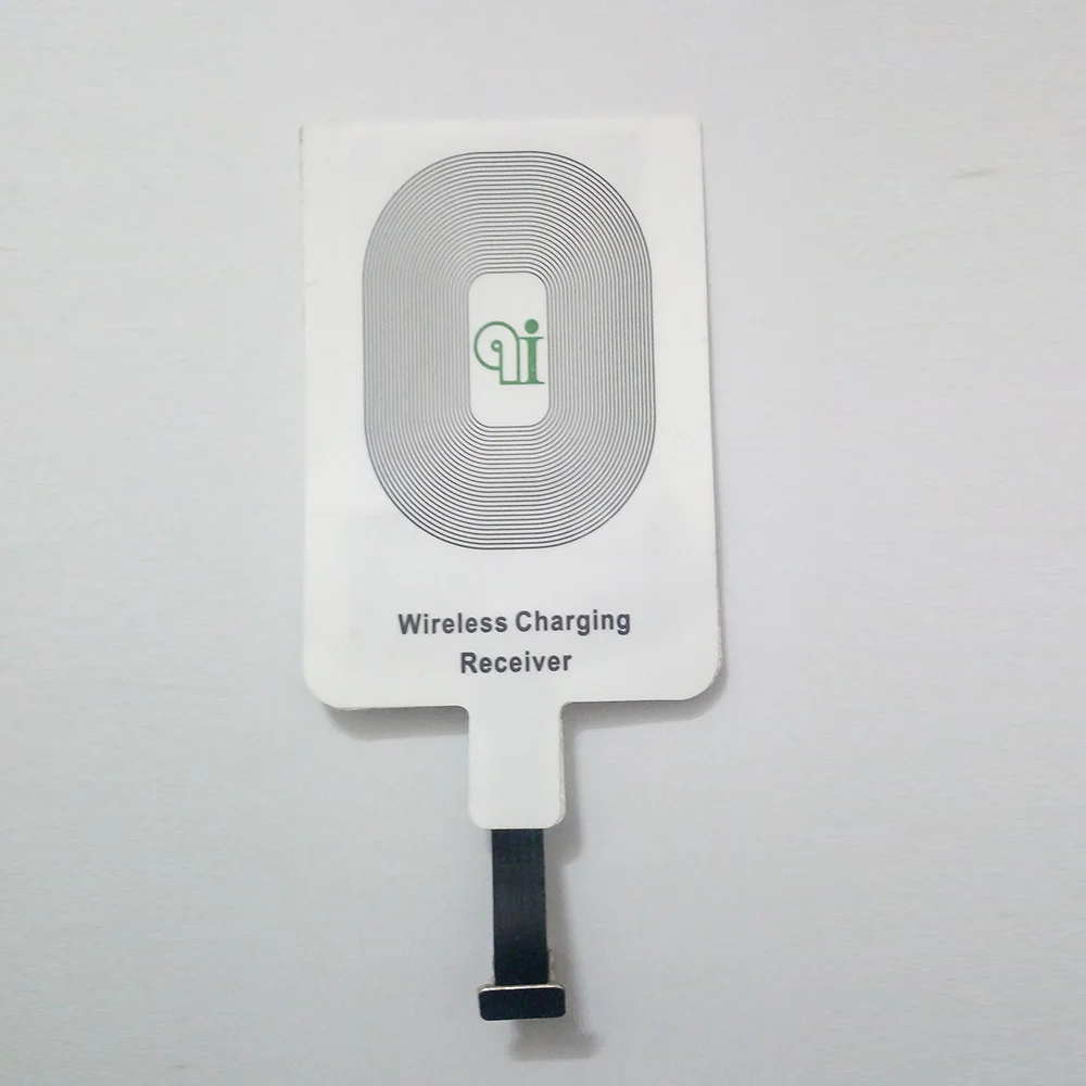 For iPhone Ультра тонкий Qi беспроводной зарядное устройство приемник зарядный Модуль чехол для SAMSUNG Note 2 3 4 S5 для iPhone 5S 6S 7 Plus Android TYPE-C - Тип штекера: For iPhone