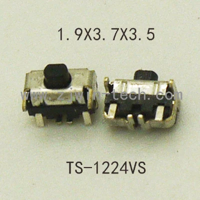10 шт. SMD микрокнопочный выключатель 2x4 мм тактовый мгновенная кнопка тактового