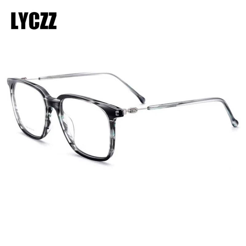 LYCZZ 2019 для женщин Ретро близорукость квадратный очки прозрачные оправа