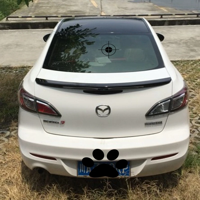 Автомобильные аксессуары для Mazda 3 4 двери седан 2011 2016 неокрашенный праймер из АБС