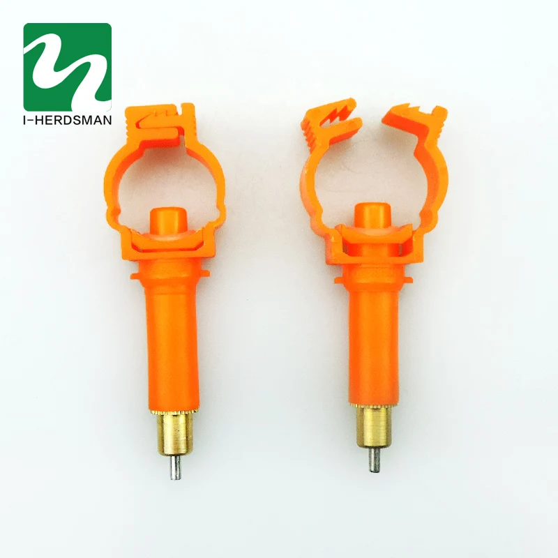 20 шт. медный материал кролик ниппель поилка Автоматическая соска подачи воды для