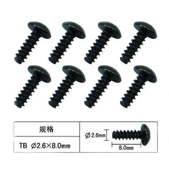 

Feiyue FY-01 FY-02 JJRC Q39 Q40 1/12 RC автозапчасти 2,6*8 мм Винт W12074 FY-03
