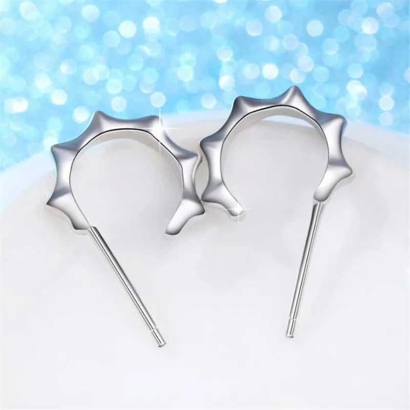 Beautiful New Exquisite Simple Fashion Jewelry 925 Sterling Silver Personality Bamboo Hypoallergenic Stud Earrings E188 | Украшения и