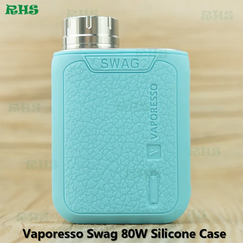 Высококачественный защитный силиконовый чехол для SWAG 80W коробка мод красочный силиконовый чехол