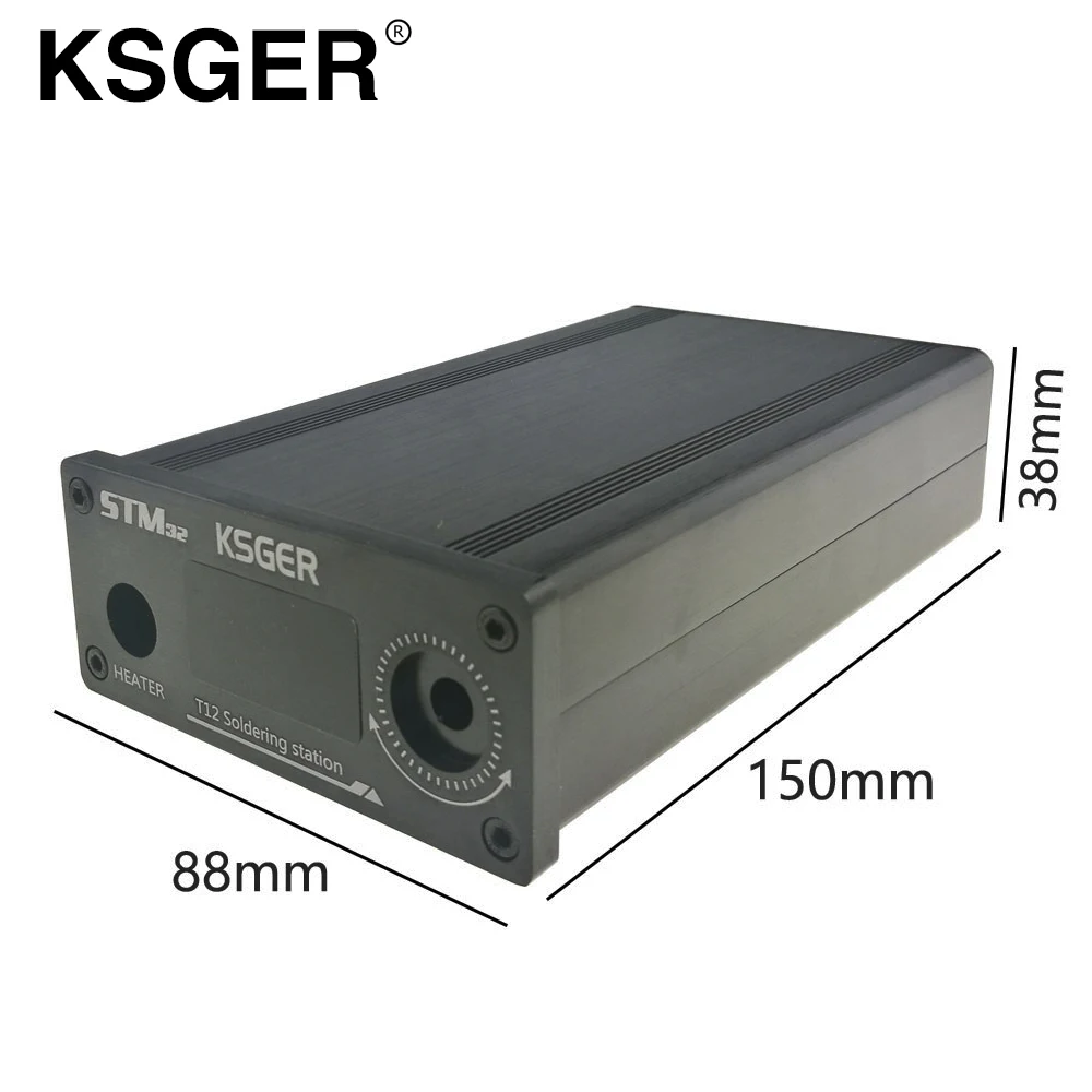 KSGER STM32 OLED T12 Цифровая Электрическая паяльная станция контроллер для наконечников