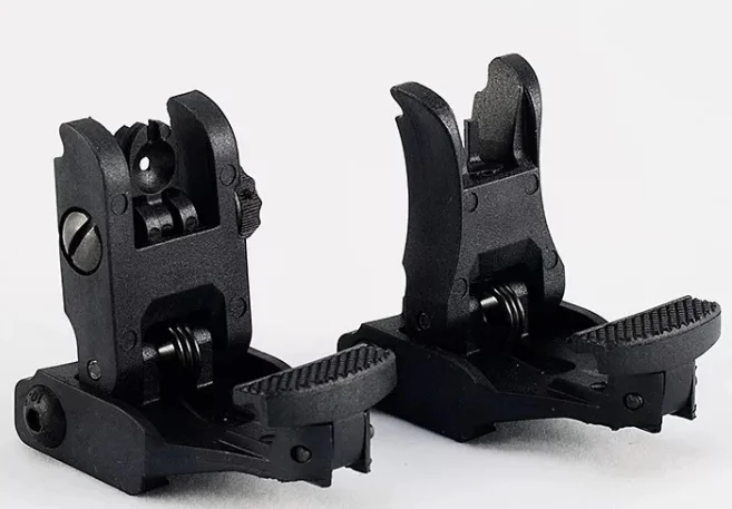 Тактический A.R.M.S. # 71L F/R набор складных передних и задних прицелов черный|sight set|rear