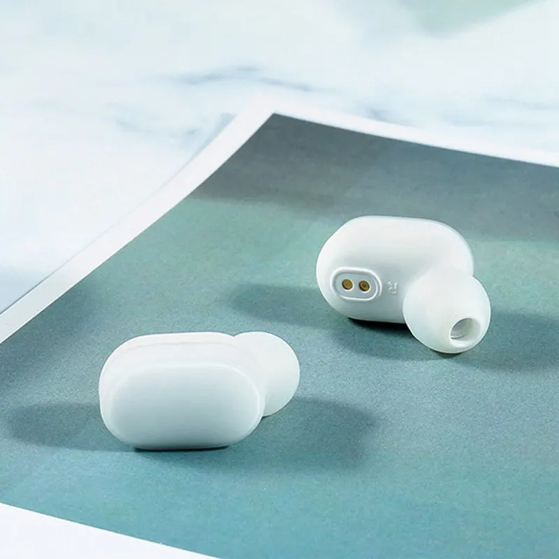 Оригинальные Bluetooth наушники Xiaomi AirDots молодежная версия стерео Mi Mini беспроводная 5